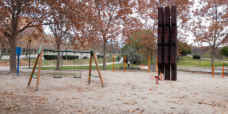 Área Infantil Parque Palomeras Lago Palomeras Este 2