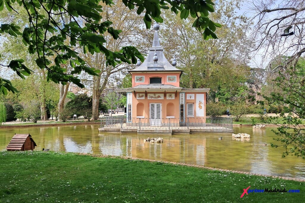 Casita del Pescador del parque del Retiro