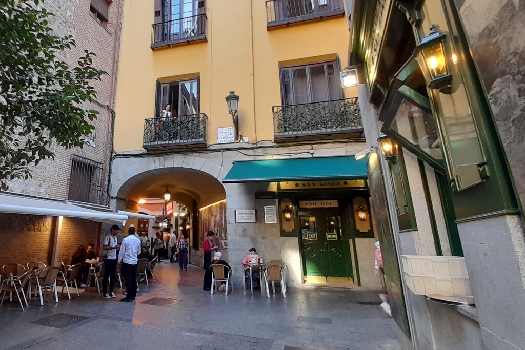 Chocolatería de San Ginés Madrid