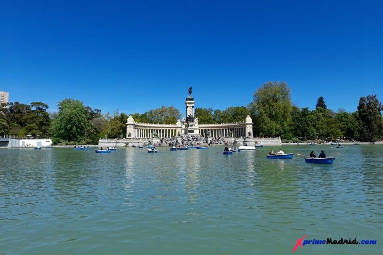 El Parque de el Retiro en Madrid