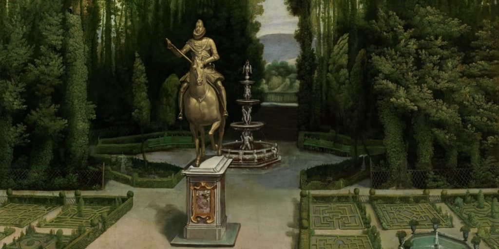 Estatua Felipe III en la Casa de Campo