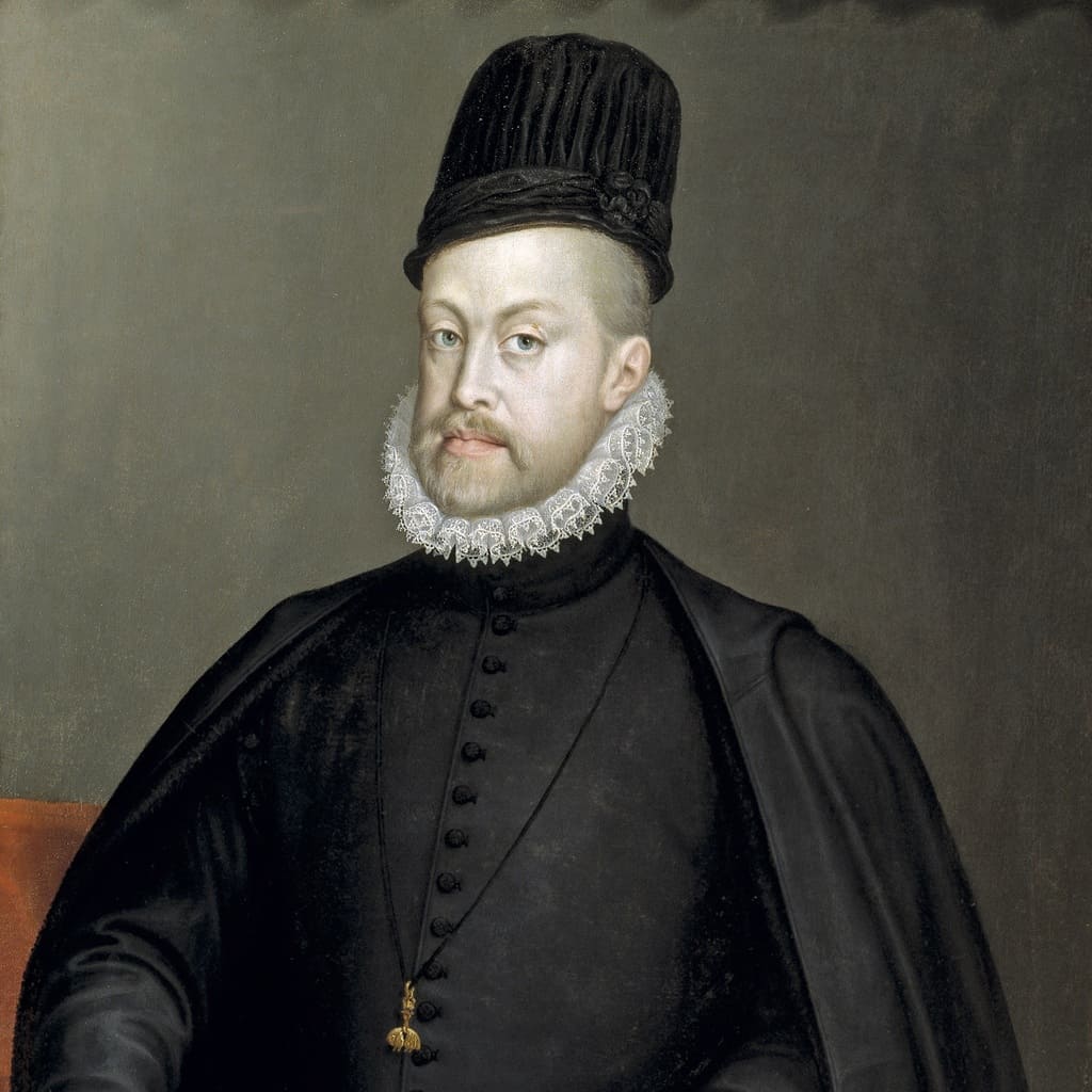 Felipe II lienzo de Sofonisba Anguissola, 1573 (Museo del Prado)
