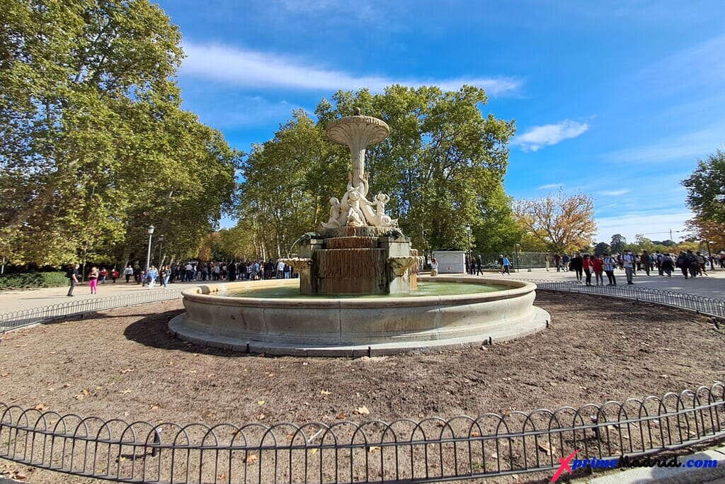 Fuente de los Galápagos o de Isabel II en el Retiro
