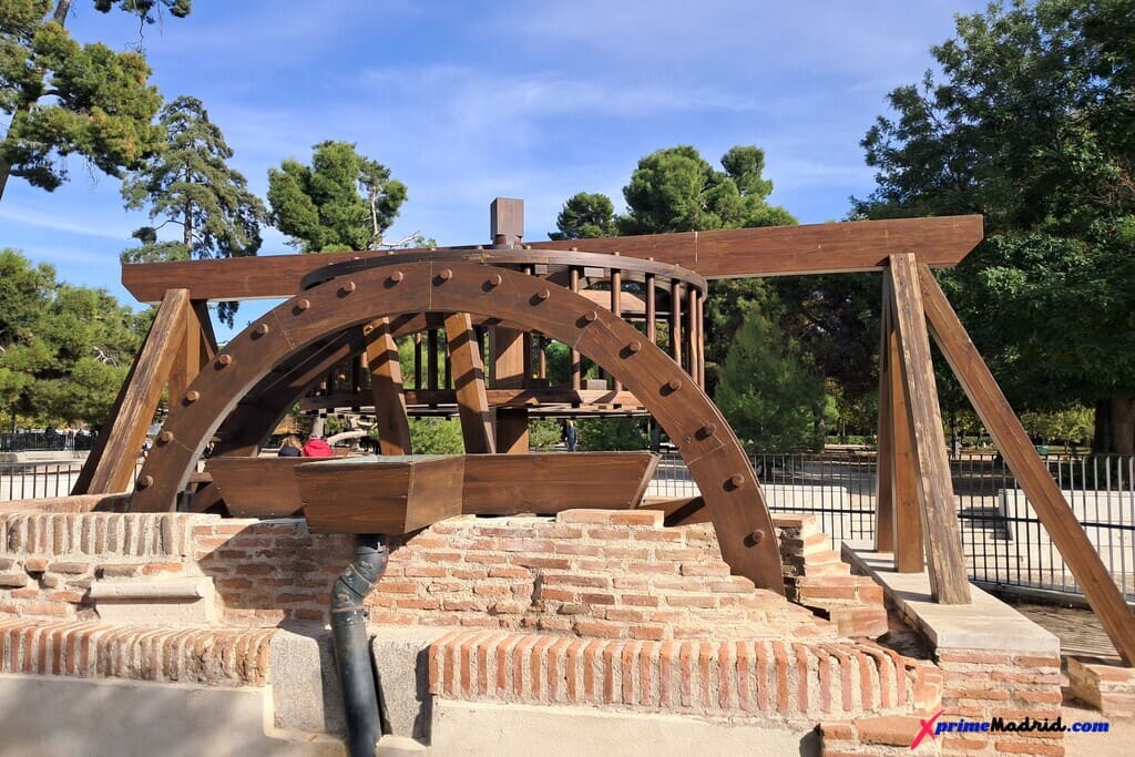 La Noria del Huerto francés del Retiro