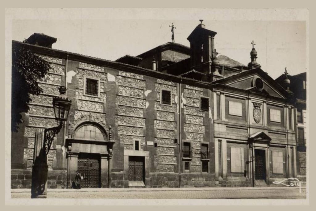 Postal Descalzas Reales MEMORIA DE MADRID