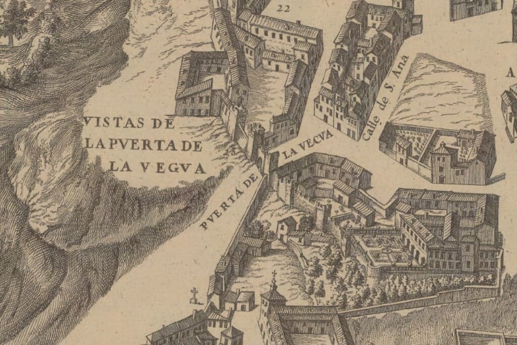 Puerta de la Vega - Plano Texeira