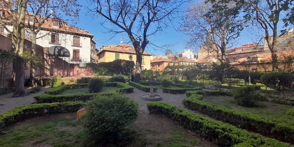 Jardín del Príncipe de Anglona Madrid