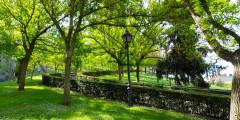 Jardines de las Vistillas en la Ronda de Segovia